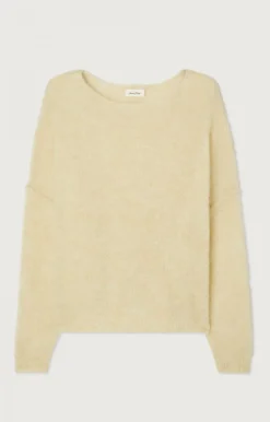American Vintage Women'S Jumper Yanbay Ecru Melange Store