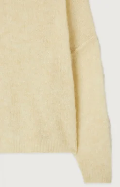 American Vintage Women'S Jumper Yanbay Ecru Melange Store