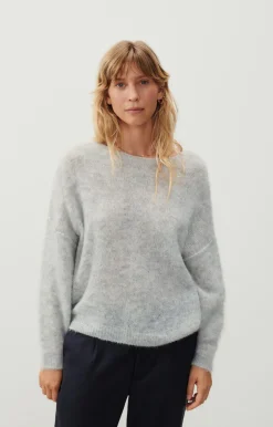 American Vintage Women'S Jumper Yanbay Heather Grey Best
