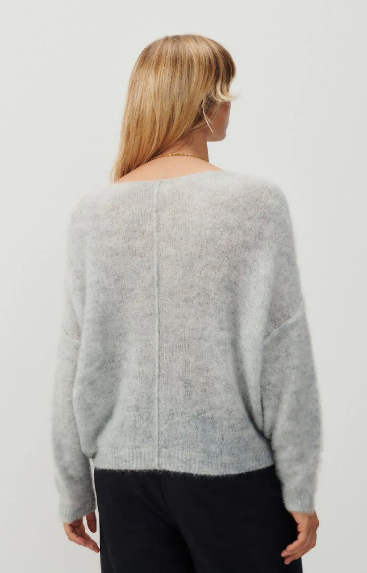 American Vintage Women'S Jumper Yanbay Heather Grey Best