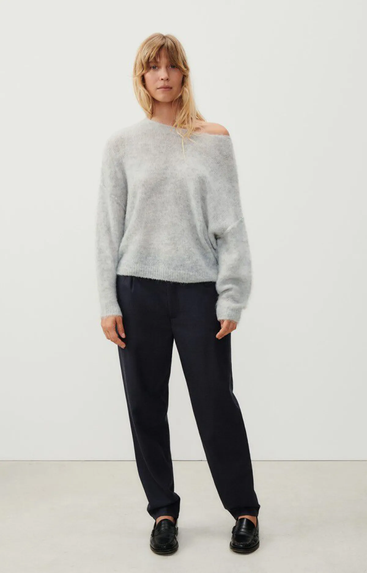 American Vintage Women'S Jumper Yanbay Heather Grey Best