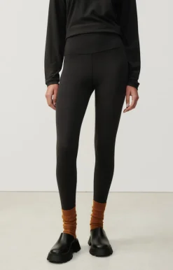 American Vintage Women'S Leggings Ypawood Carbon Melange Sale