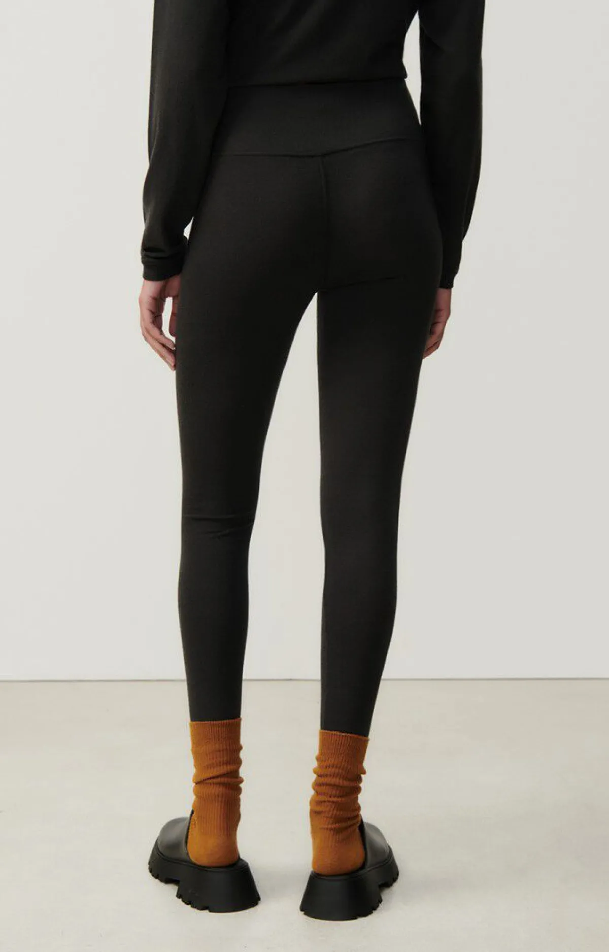 American Vintage Women'S Leggings Ypawood Carbon Melange Sale