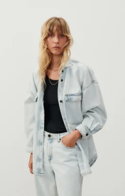 American Vintage Women'S Shirt Joybird Winter Bleached Online