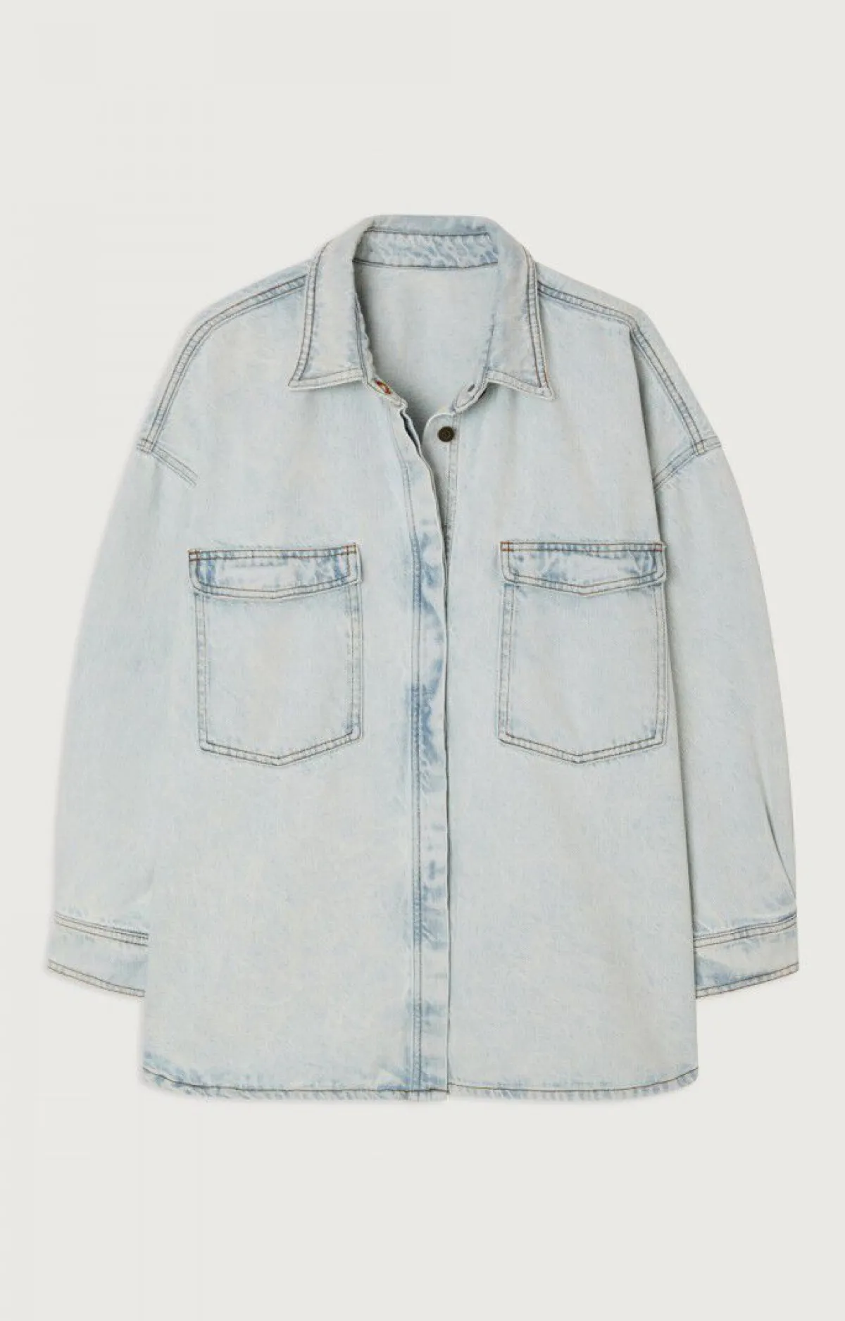 American Vintage Women'S Shirt Joybird Winter Bleached Online