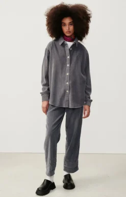 American Vintage Women'S Shirt Padow Carbon Vintage Shop