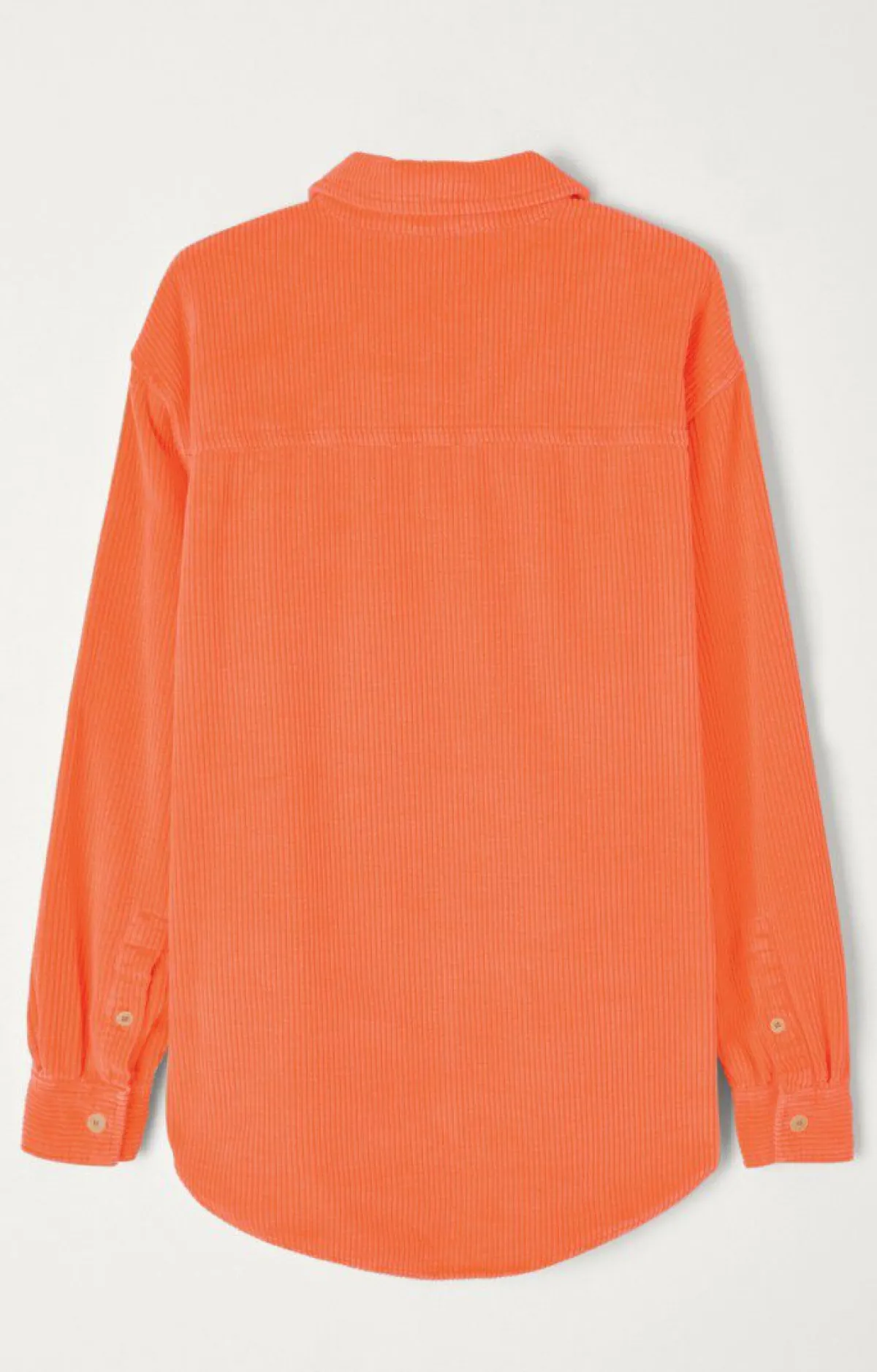 American Vintage Women'S Shirt Padow Fluorescent Orange Hot