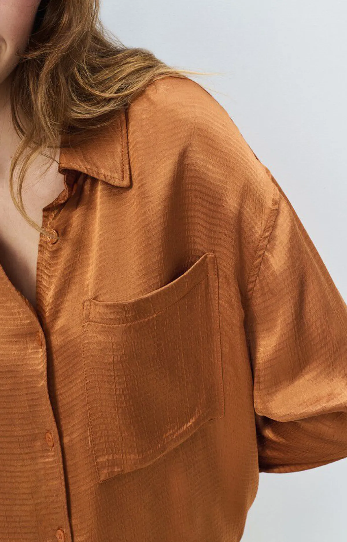 American Vintage Women'S Shirt Shaning Cinnamon Discount