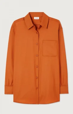 American Vintage Women'S Shirt Tabinsville Cinnamon Store