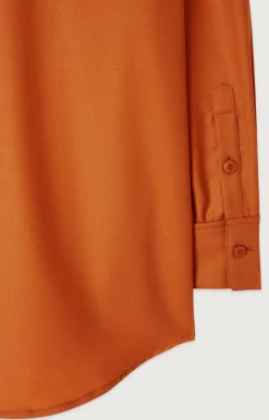 American Vintage Women'S Shirt Tabinsville Cinnamon Store