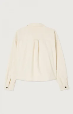 American Vintage Women'S Shirt Tirabay Ecru Store
