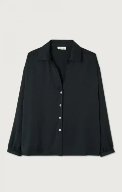 American Vintage Women'S Shirt Widland Licorice Sale