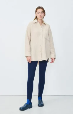 American Vintage Women'S Shirt Yenboro Mist Melange Cheap