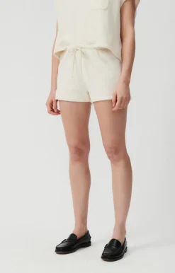American Vintage Women'S Shorts Bobypark Ecru Fashion