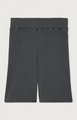 American Vintage Women'S Shorts Piwik Charcoal Melange Best Sale