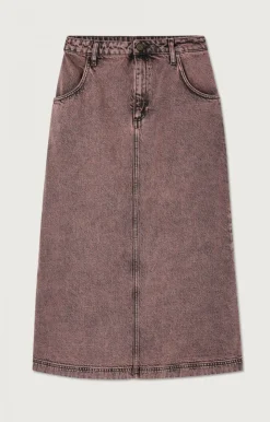 American Vintage Women'S Skirt Yopday Over Dye Pink Discount