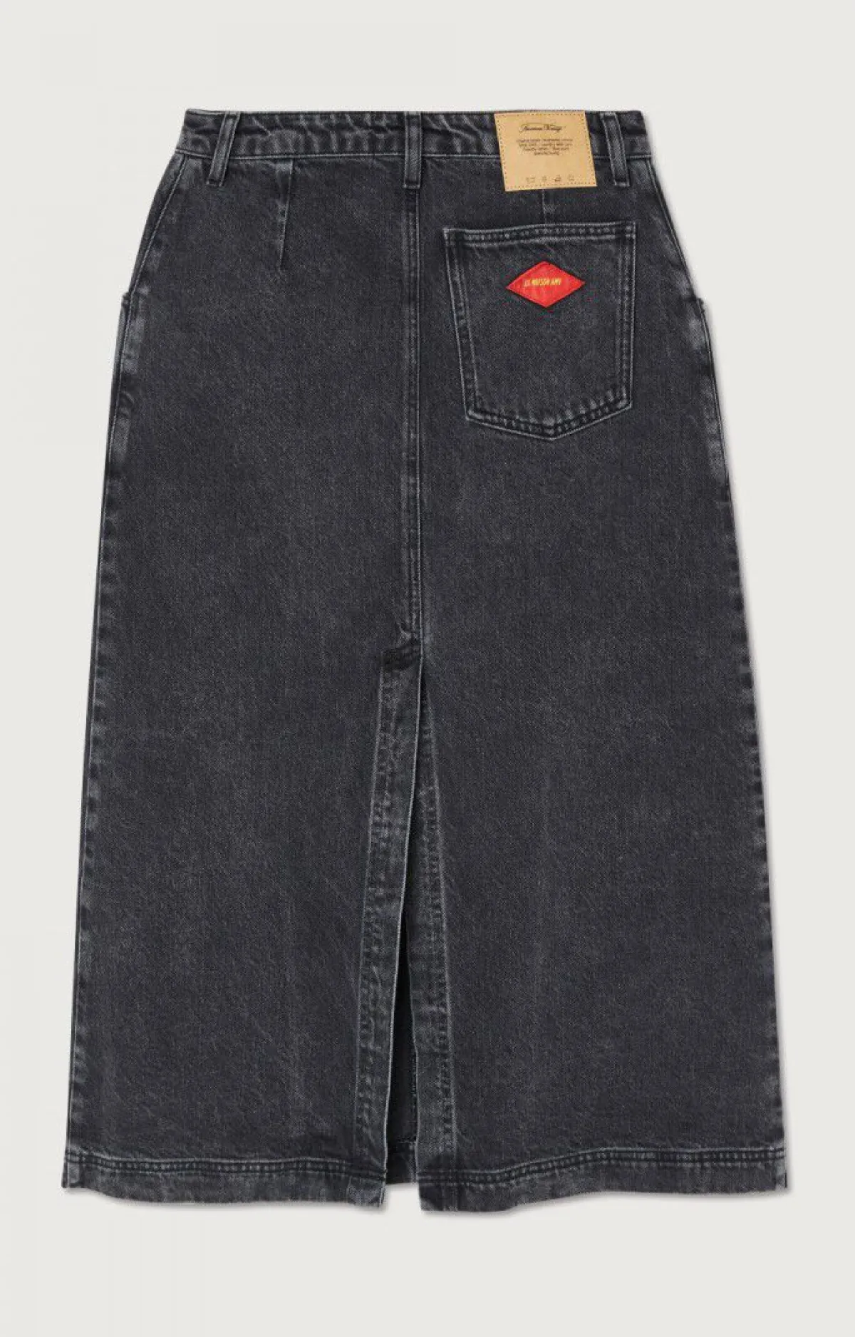 American Vintage Women'S Skirt Yopday Black Salt And Pepper New
