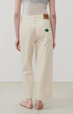 American Vintage Women'S Straight Jeans Spywood Ecru Best
