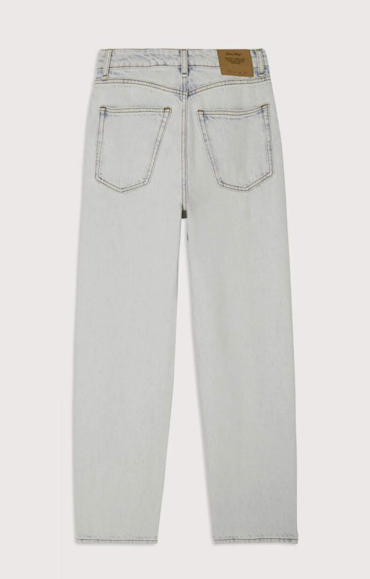 American Vintage Women'S Straight Leg Jeans Joybird Winter Bleached New