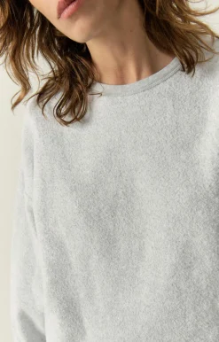 American Vintage Women'S Sweatshirt Bobypark Arctic Melange Discount