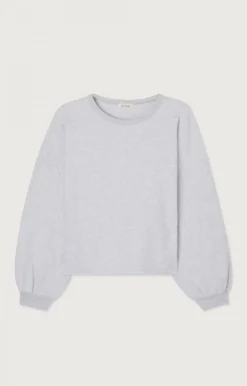 American Vintage Women'S Sweatshirt Bobypark Arctic Melange Discount
