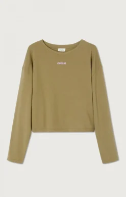 American Vintage Women'S Sweatshirt Hodatown Verbena Melange Best