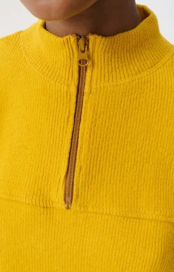 American Vintage Women'S Sweatshirt Pyboo Mustard Flash Sale