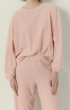 American Vintage Women'S Sweatshirt Ukoz Baby Doll Melange New