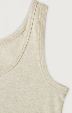 American Vintage Women'S Tank Top Bozy Melange Cream Online