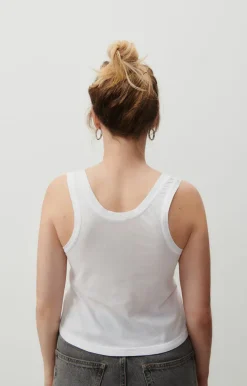 American Vintage Women'S Tank Top Decatur White Shop