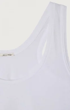 American Vintage Women'S Tank Top Decatur White Shop