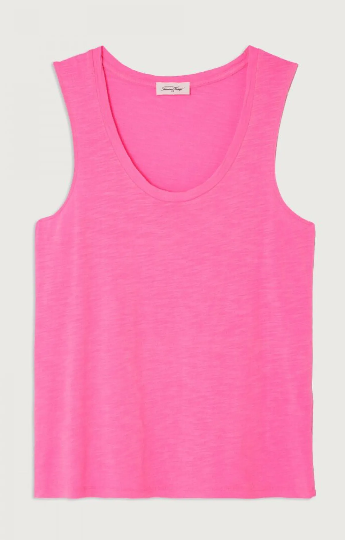 American Vintage Women'S Tank Top Jacksonville Fluo Pink Fashion
