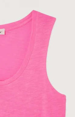 American Vintage Women'S Tank Top Jacksonville Fluo Pink Fashion