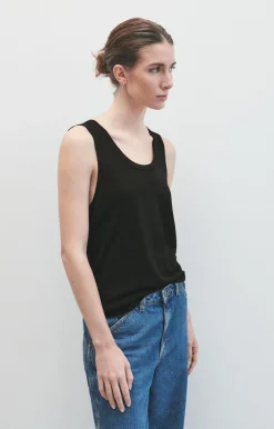 American Vintage Women'S Tank Top Jacksonville Black Cheap