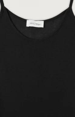 American Vintage Women'S Tank Top Massachusetts Black Flash Sale