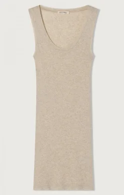 American Vintage Women'S Tank Top Massachusetts Melange Cream Cheap
