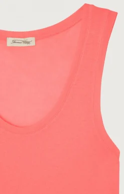 American Vintage Women'S Tank Top Massachusetts Coral Best