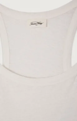 American Vintage Women'S Tank Top Pobsbury White Best