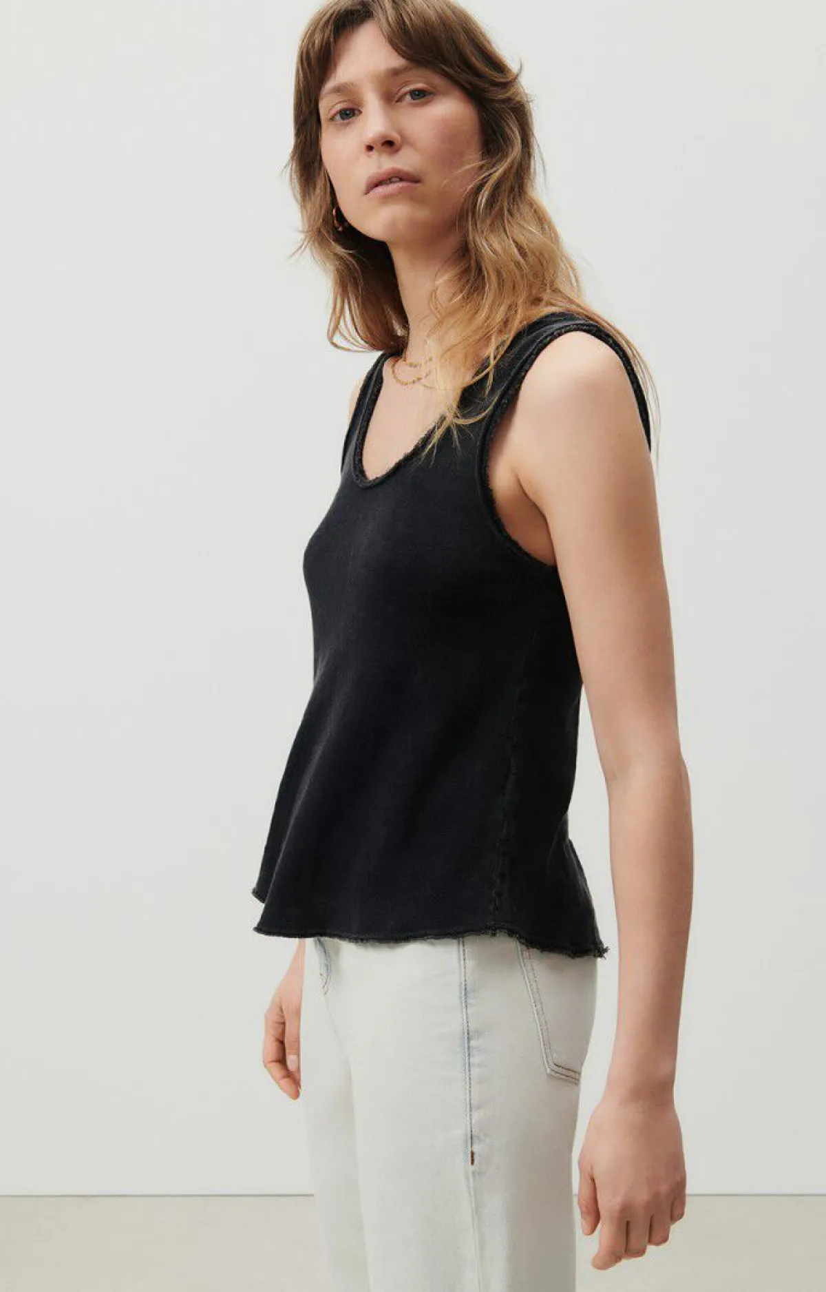 American Vintage Women'S Tank Top Sonoma Vintage Black Sale