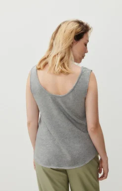 American Vintage Women'S Tank Top Sonoma Heather Grey Cheap