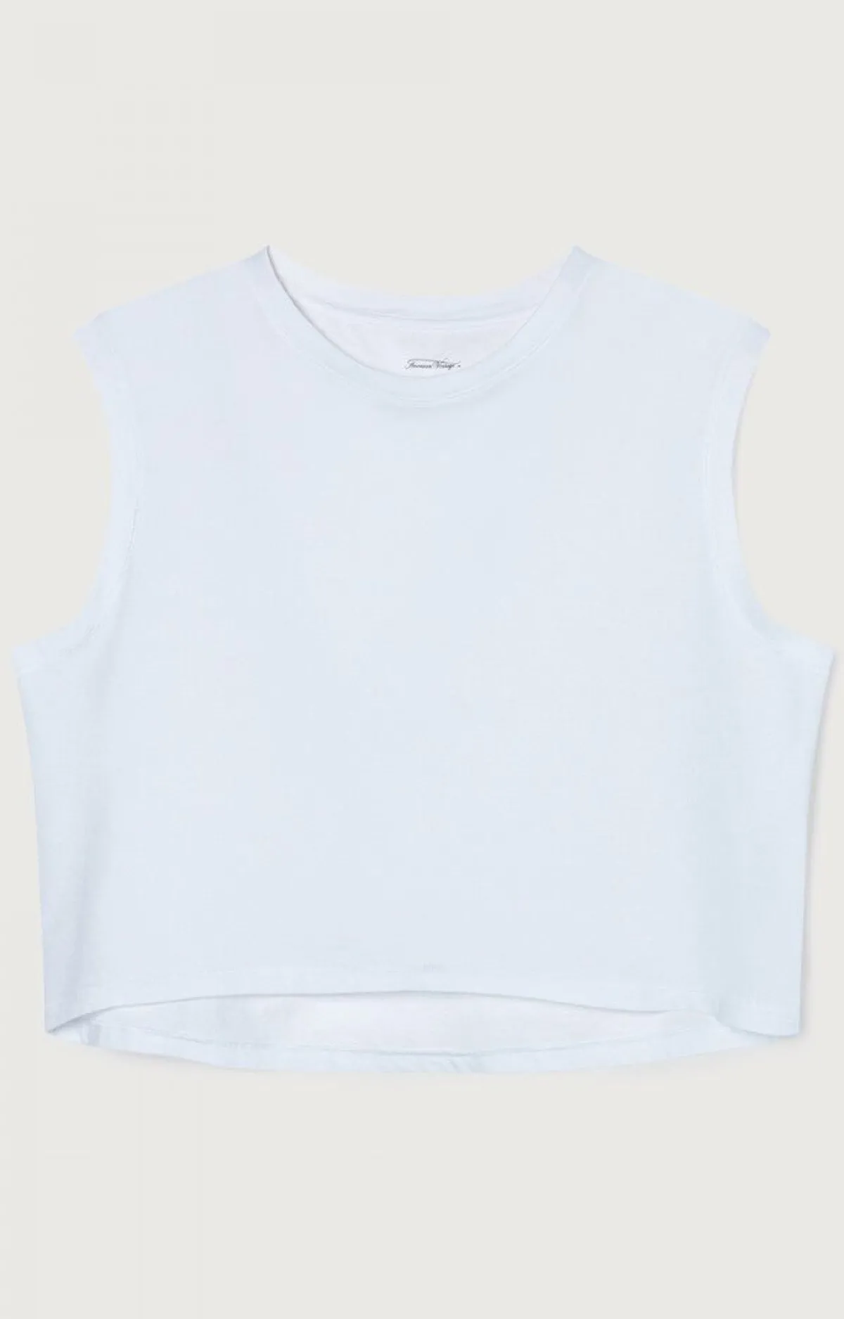 American Vintage Women'S Tanktop Vegiflower White Best Sale