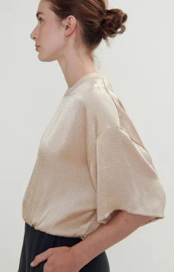 American Vintage Women'S Top Shaning Ecru Outlet
