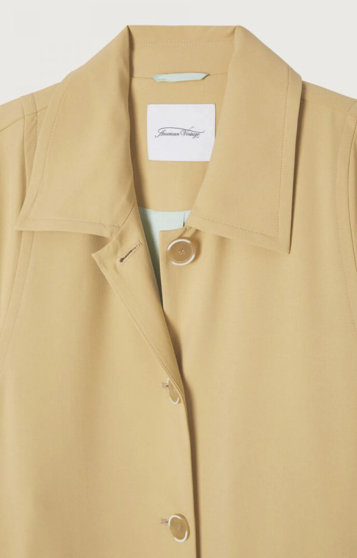 American Vintage Women'S Trench Kabird Chickpea Outlet