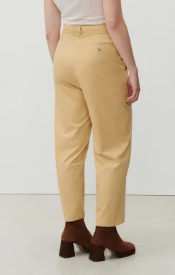 American Vintage Women'S Trousers Kabird Chickpea New