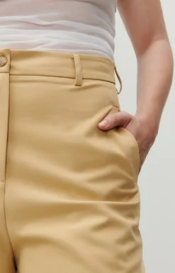 American Vintage Women'S Trousers Kabird Chickpea New