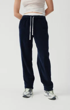 American Vintage Women'S Trousers Padow Navy Online