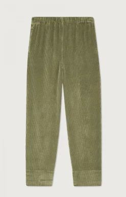 American Vintage Women'S Trousers Padow Vintage Tobacco Clearance