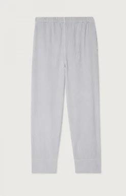American Vintage Women'S Trousers Padow Vintage Silver Clearance