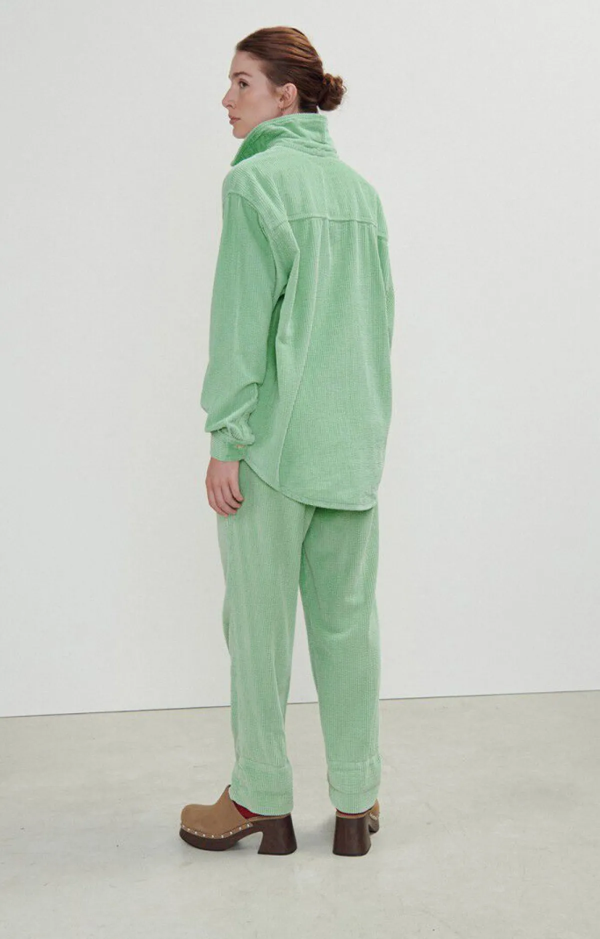 American Vintage Women'S Trousers Padow Cumcumber Vintage Outlet