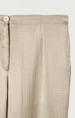 American Vintage Women'S Trousers Shaning Ecru Best